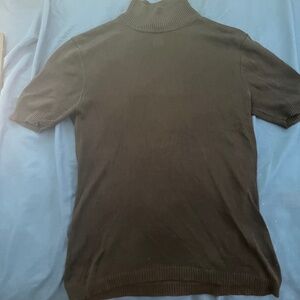 Black Turtleneck Top, Size S